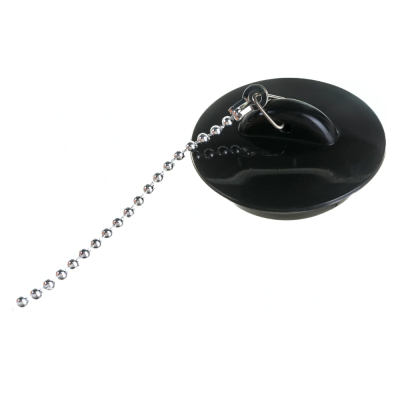 Пробка для ванны с цепочкой 29см тм VETTA, резина, d4,5см