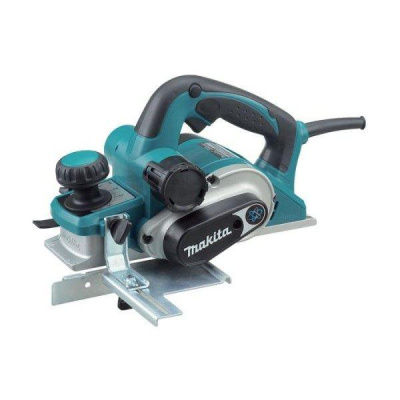 Рубанок КР0810 Makita , 850Вт,16000об\м,ширина-82мм,глуб-4мм,3,2кг,кор,парал упор