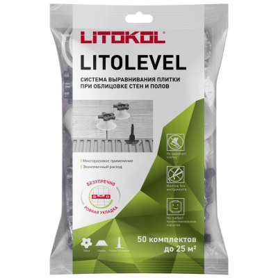 Комплект LITOLEVEL  (ведро 150 шт)