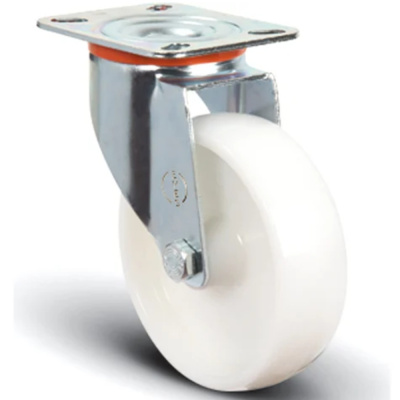 Колесо нейлоновое поворот.100мм 