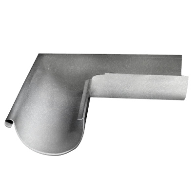 Угол желоба внешний, 90 гр.125, Zn