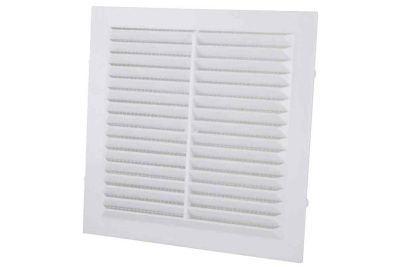 Решетка разъем.накл. жалюзи с москитной сеткой 175*175 Э1717Р