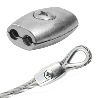 Зажим троса "Бочонок" 5мм