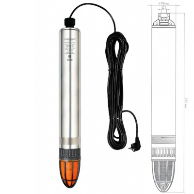 Насос погружной "Водомет" 55/50ок