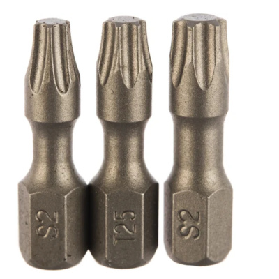 Набор бит №3 Torx20,25,30-25мм (3 шт./карта) "Quadro Torsion"