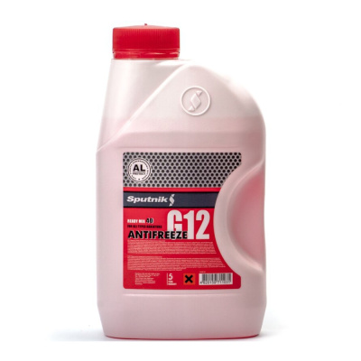 Антифриз SPUTNIK -40 красный G12 1кг
