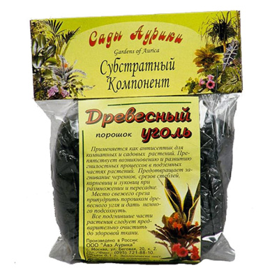 Уголь порошок 0,2л 5/40 Сады Аурики								
