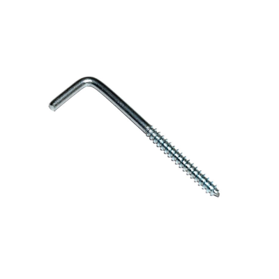 Шуруп с Г-образным крюком, оцинковaнный, 8x70