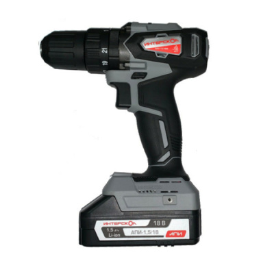 Дрель-шуруп.акк.удар. ДАУ-13/18ВК Li-ion (кейс, без аккум., ЗУ, сл.)