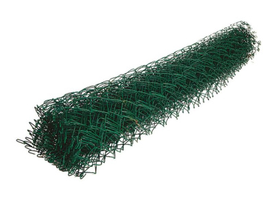 Сетка плетёная ПВХ  55*2,5 (1,5х10 ) зел. ТУ