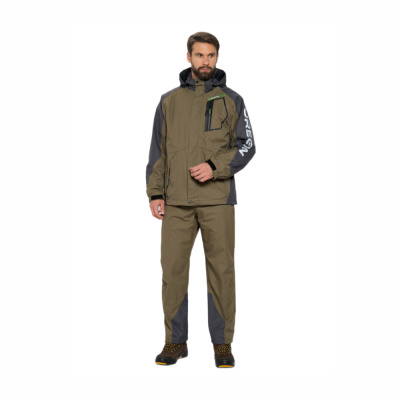 Костюм демисезонный Орегон ткань Breathable цвет Хаки/Серый (60-62,170-176)