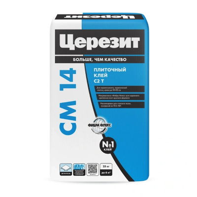 Клей плиточный CERESIT CM 14  25 КГ (1/48) 
