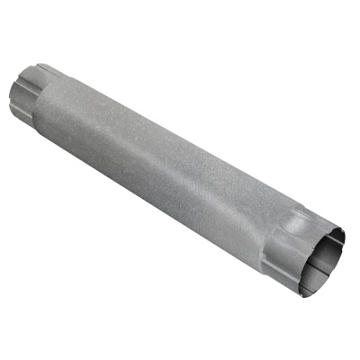 Труба круглая соединит, 90, 1м, Zn 0.45