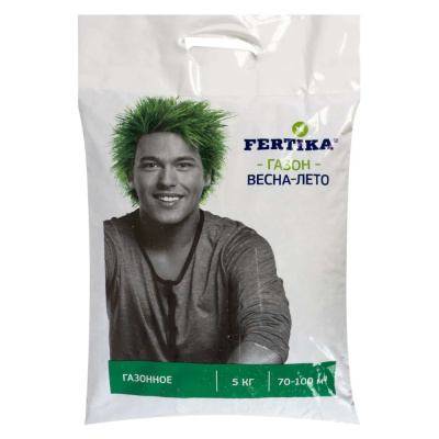 Удобрение для газона весна-лето 5кг Фертика, мин.удобрение 1/5/210