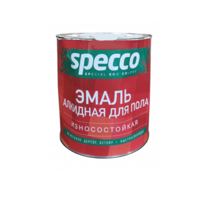 Эмаль ПФ-266 "Specco" красно-коричневая 2,7 кг