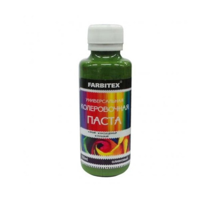 Паста колеровочная Оливковый FARBITEX (0,1Л)