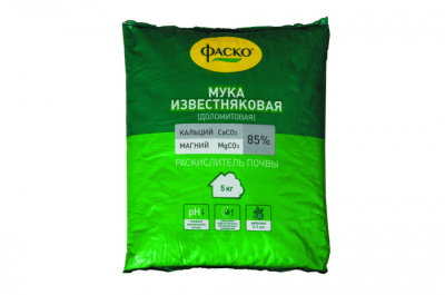 Раскислитель Мука известняковая (доломитовая) Фаско 5 кг