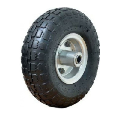 Колесо с несимметр.металл.ступ. 250мм (20мм)  (3.50-4), пневматическое