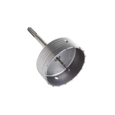 Коронка в сборе SDS-MAX с хвост. и центр. св. ГРАНИТ d110