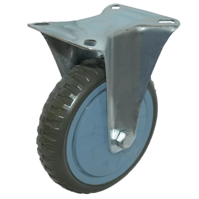 Колесо промышленное ЛИТОЕ  неповорот.  100мм