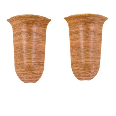 Угол для плинтуса 55мм "Идеал Классик" Дуб коньячный / 206 наружный (комплект)										