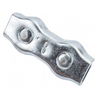 Зажим троса двойной 8мм (3х50)