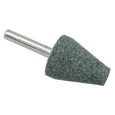 Шарошка абразивная Практика ,карбид кремния, коническая 25*32мм,хвост 6 мм,блистер