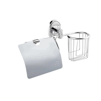 Держатель для освежитель и т/бумаги с крышкой