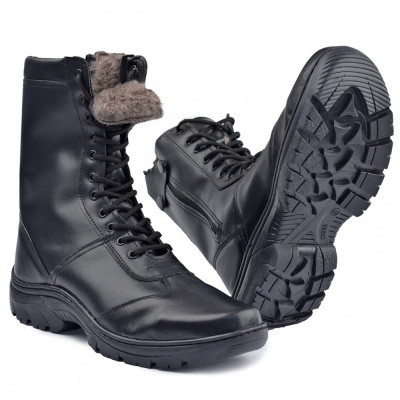 Ботинки с высоким берцем "EXTRIME-ZIMA" на молнии, натуральная шерсть (41)