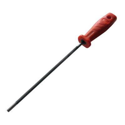 Напильник круглый для цепных пил, D 4 мм (5/32"), L 200 мм, с пласт. ручкой