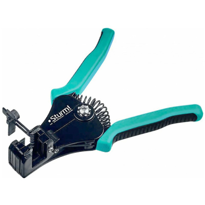 Щипцы(стриппер) полуавт.для зачистки проводов 0.5-6 мм2, лезвия SK5, 170мм, Sturm!