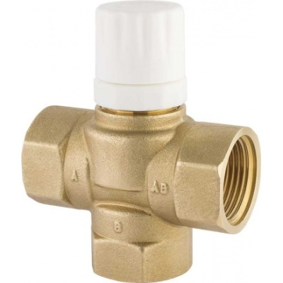 Клапан трёхходовой смесительный  под термоголовку 1" ViEiR (VR291)