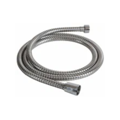 Шланг для душа металл/полировка,двойн.замок,вставка нейлон EPDM, 1/2"х1/2" имп./кон.,175 см.