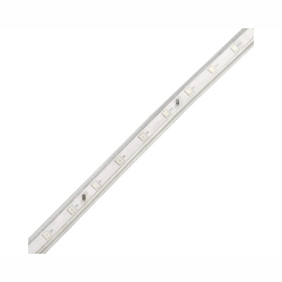 Лента светодиодная 220В, SMD2835, 4,8Вт/м, 60 LED/м, Теплый белый, 10х7мм, с кабелем питания,IP67 NE
