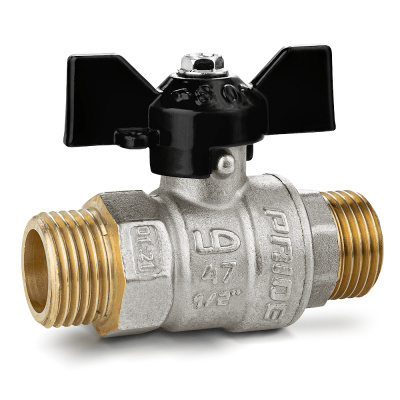 Кран шар. 3/4 ш/ш бабочка Ду20 Ру40 LD Pride (18)