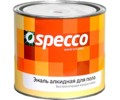 Эмаль ПФ-266 "Specco" красно-коричневая 0,9 кг