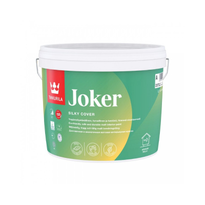 КРАСКА ИНТЕРЬЕРНАЯ МОЮЩАЯСЯ "ТИККУРИЛА" ДЖОКЕР  2,7 Л (1) 