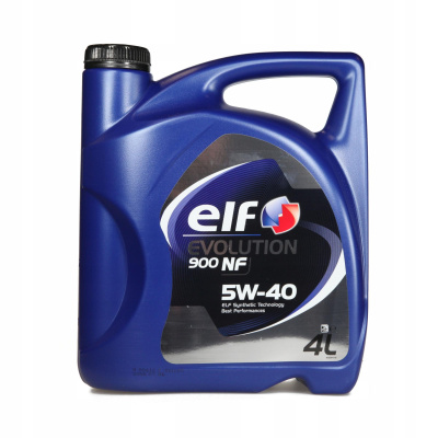Масло синтет. ELF 5W40 Evolution 900 NF 4л 4