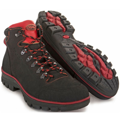 Ботинки мужские "STALKER ultra" нубук черные  (41)