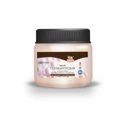 Эмаль акриловая перламутровая универсальная золотой жемчуг (0,1кг) OLECOLOR