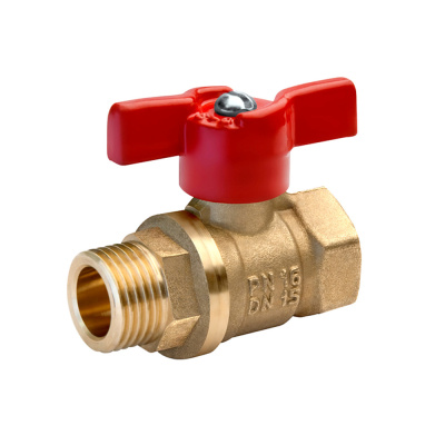 Кран шаровой 3/4" вн/нар бабочка 11Б27п1 А31/1 ДУ20 БОЛОГОЕ