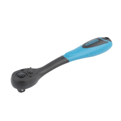 Ключ-трещотка 1/2", 72 зуба, Comfort, с быстрым сбросом, CrV, 2-х комп.рукоятка GROSS