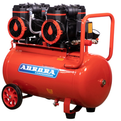 Компрессор PASSAT-40 BLACK тихий, без масл. (40л, 340л/мин, 1,8кВт)