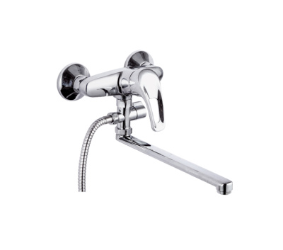 Смеситель универсальный с изливом 30F см(плоский)с шар. перекл Р2227