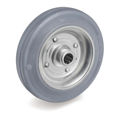Колесо серое промышленное без кронштейна( SPRg-200х50 ), 200 мм