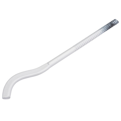 Кронштейн штыревой плоский 180*7мм с дюбелем