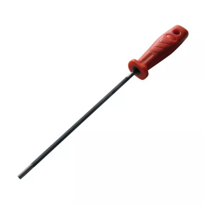 Напильник круглый для цепных пил, D 4,8 мм (3/16"), L 200 мм, с пласт. ручкой