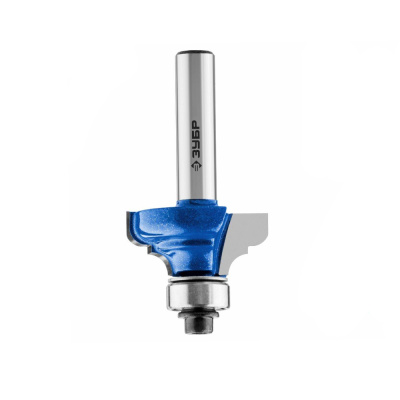 Фреза кромочная калевочная, № 1,D-28.6мм dl-12.7мм,радиус -6,3 мм, хв.-8мм,d-127мм, ЗУБР Проф.