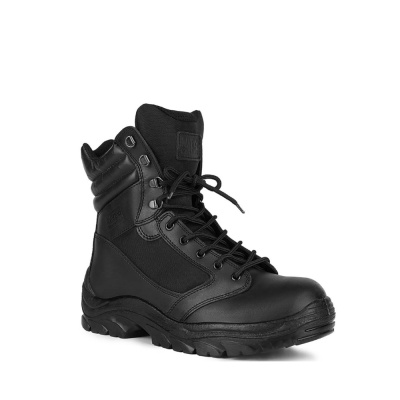 Ботинки с высокими берцами "ТЕРРА", нат.кожа/текстиль, цвет: черный,42