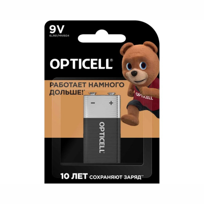 Элемент питания Opticell Basic 6LR6/9V BL1